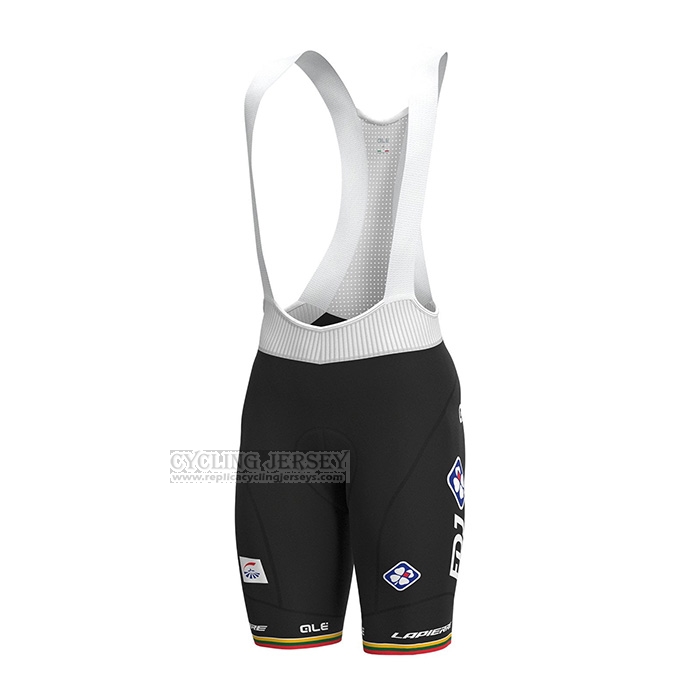 2022 Cycling Jersey Groupama FDJ White Yellow Green Red Short Sleeve and Bib Short